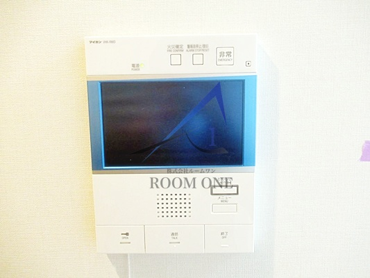 デュフレ南千住 のセキュリティ|モニター付きインターホンです。