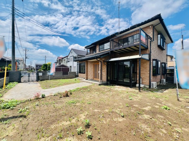 太田市牛沢町の庭|家庭菜園やBBQなども楽しめるお庭スペース♪