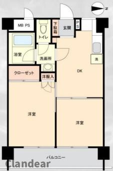 トーア東尾久マンションの間取り|ドキドキの新生活も、安心してスタート。ぴったりの住まいを見つけませんか？クランディアが一緒に住まい選びをサポートします‼　まずは、お気軽にお問合せください　＃クランディア