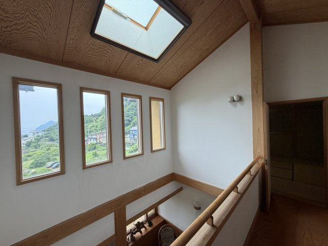熱海市　上多賀の内装|吹抜け
