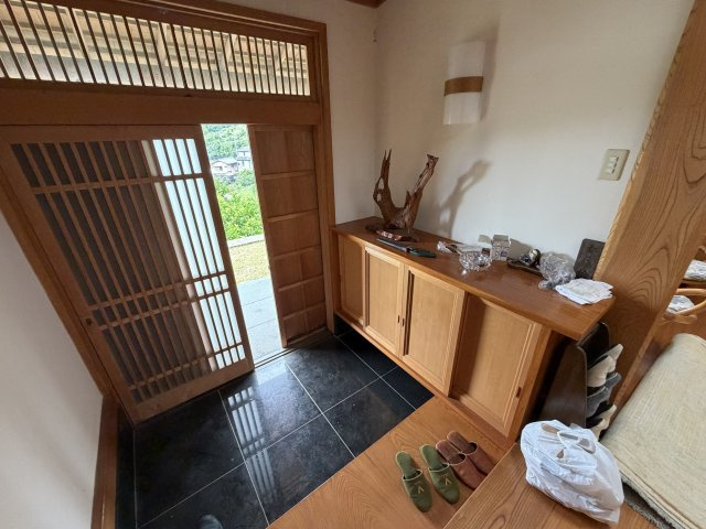 熱海市　上多賀の玄関