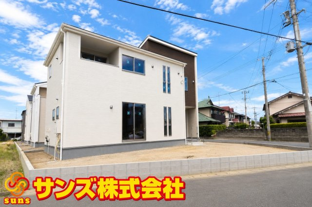 郡山市大槻町字上柵　　　４号棟　　　大槻小学校、大槻中学区　の外観|南西側から見た外観♪