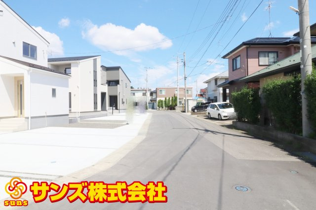 郡山市大槻町字上柵　　　４号棟　　　大槻小学校、大槻中学区　の外観|南西側から見た外観♪