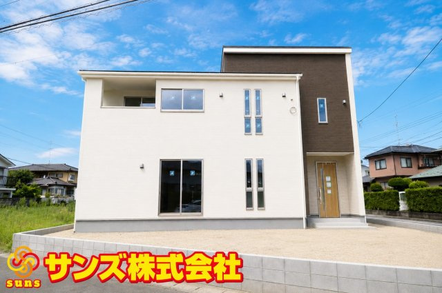 郡山市大槻町字上柵　　　４号棟　　　大槻小学校、大槻中学区　の外観|南側から見た外観♪