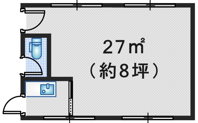 東園田ビルの間取り