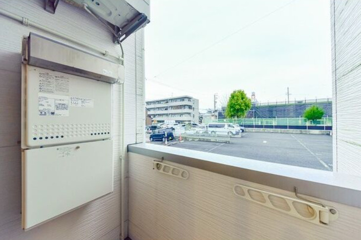 スプリングフォレスト壱番館のバルコニー