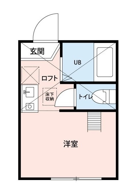 エナコート尻手の間取り|間取りです。