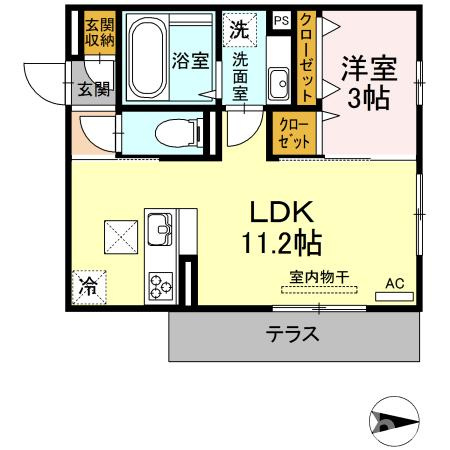 コンフォールの間取り