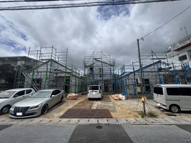 うるま市石川白浜2期（全3棟）ラスト2号棟の外観|※2026.8.13撮影
