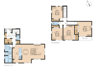 【間取り】 | 泉区和泉中央北2丁目　新築分譲住宅 | 間取図