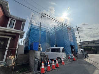 【外観】 | 泉区和泉中央北2丁目　新築分譲住宅 | 現地（7月3日撮影）