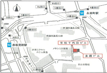 笠松千代田ビルの地図