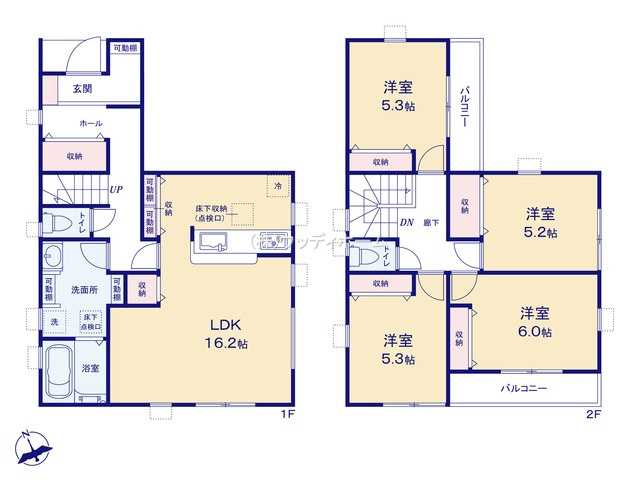 越谷市宮本町2期　新築一戸建て