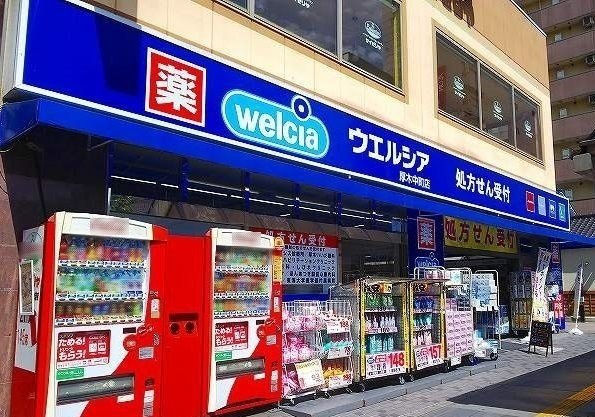 エミナールの周辺|ウエルシア中町店まで600m