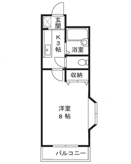 【間取り】 | エスポワール梶ヶ谷