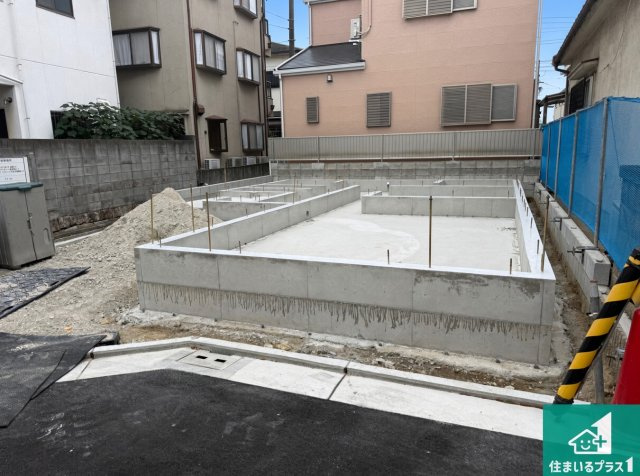 堺市美原区菩提　第2期　新築一戸建ての外観|現在建築中！落ち着いた街並みで新生活を始めることが出来そう！周辺の物件も併せてご紹介させて頂きます！