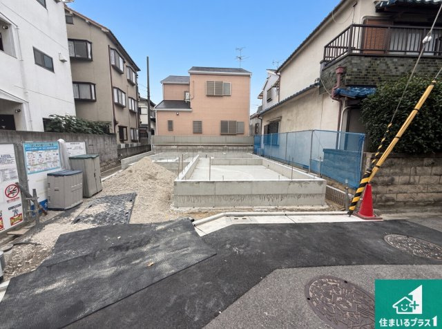 堺市美原区菩提　第2期　新築一戸建ての外観|現在建築中！落ち着いた街並みで新生活を始めることが出来そう！周辺の物件も併せてご紹介させて頂きます！