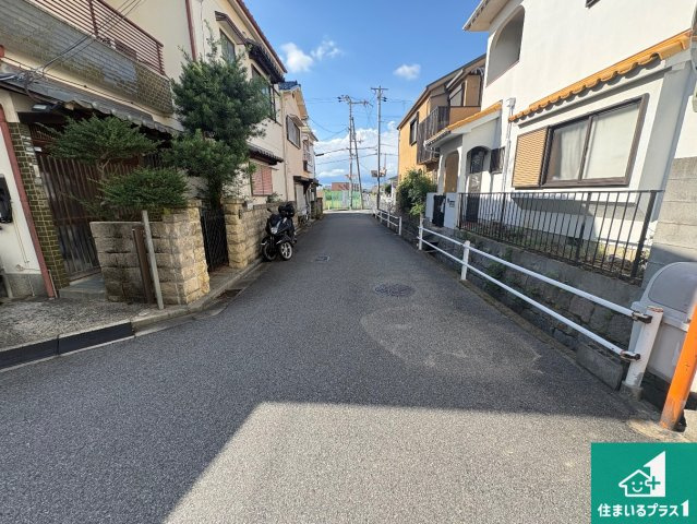 堺市美原区菩提　第2期　新築一戸建ての前面道路含む現地写真|現在建築中！落ち着いた街並みで新生活を始めることが出来そう！周辺の物件も併せてご紹介させて頂きます！