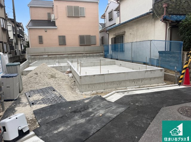 堺市美原区菩提　第2期　新築一戸建ての外観|現在建築中！落ち着いた街並みで新生活を始めることが出来そう！周辺の物件も併せてご紹介させて頂きます！