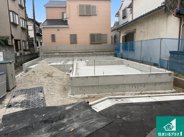 堺市美原区菩提　第2期　新築一戸建ての外観|現在建築中！落ち着いた街並みで新生活を始めることが出来そう！周辺の物件も併せてご紹介させて頂きます！