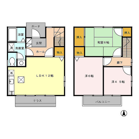 【間取り】 | レジデンスふれあい