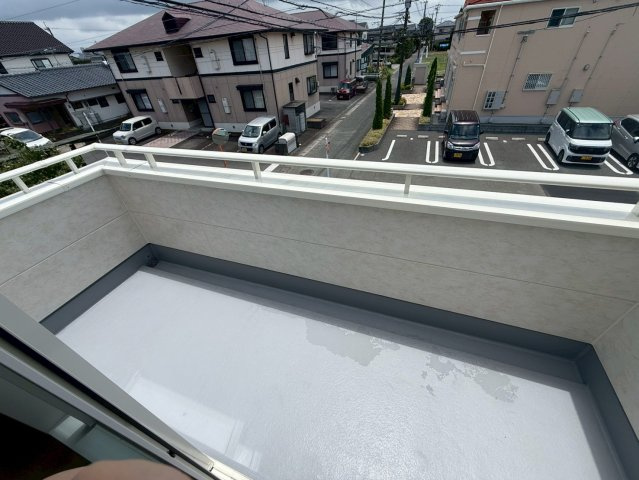リーブルガーデン／南区野口1丁目／6号棟のバルコニー