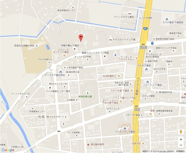 シルフィードＢの地図