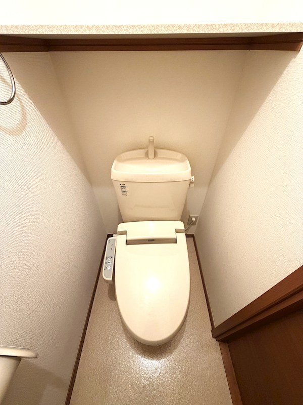 シルフィードＢのトイレ|ゆったりとした空間のトイレです