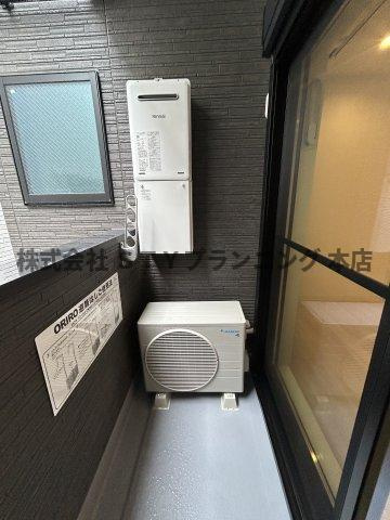 仲介手数料0円！Tidy本陣西のバルコニー