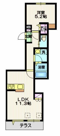 【間取り】 | サ　ウィステリア