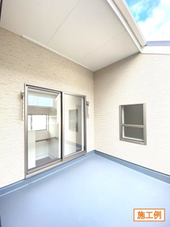 【内観：施工例】 | 泉区下和泉4丁目　新築分譲住宅 | 同施工会社施工例（バルコニー）