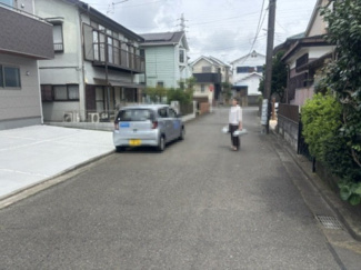 【前面道路含む現地写真】 | 泉区下和泉4丁目　新築分譲住宅 | 前面道路