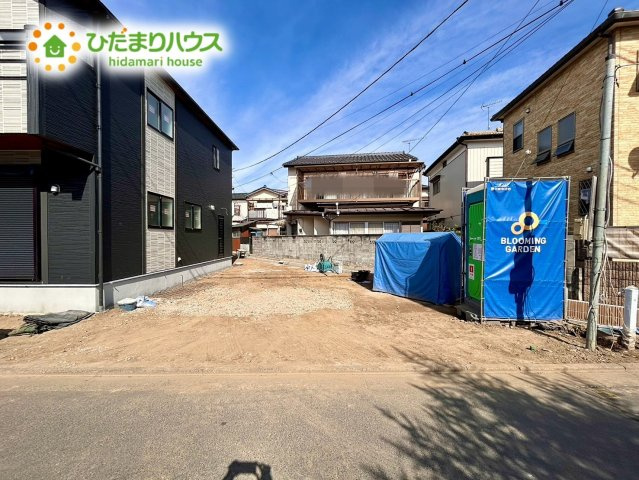 鴻巣市箕田　新築戸建　ブルーミング01の駐車場|10/6　撮影