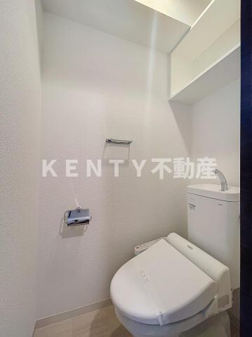【トイレ】 | スカイコートヒルズ池田山 | 落ち着いたトイレです