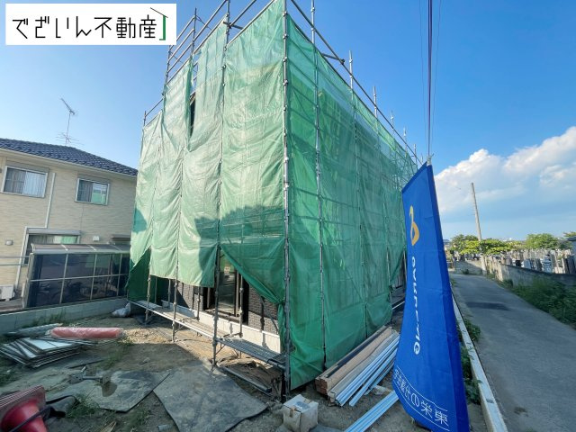 【外観】 | blooming garden鴻巣市吹上本町2丁目　新築住宅 | 現地(2026年8月撮影)