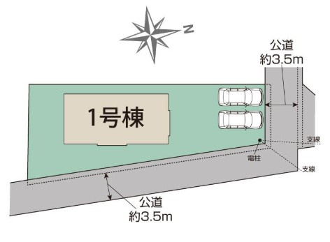 【区画図】 | blooming garden鴻巣市吹上本町2丁目　新築住宅