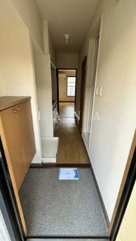 リヴハイムAの玄関