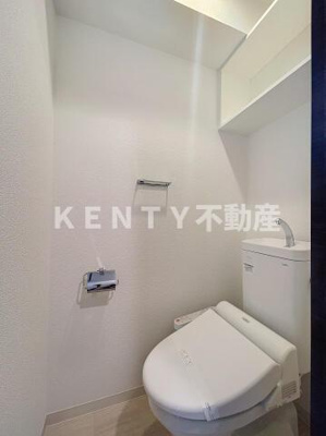 【トイレ】 | スカイコートヒルズ池田山 | 落ち着いたトイレです