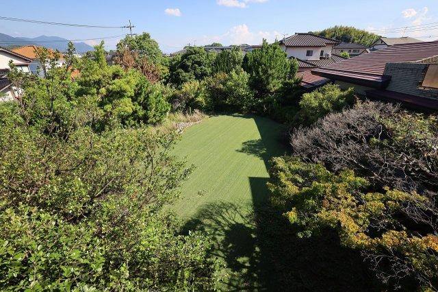 中間市中央売戸建ての庭|お庭でゆったりと過ごせます