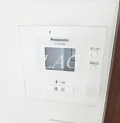 【セキュリティ】 | サンボナール | モニター付きインターフォンです。