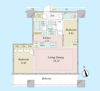 【間取り】 | ＷＯＲＬＤ　ＴＯＷＥＲ　ＲＥＳＩＤＥＮＣＥ