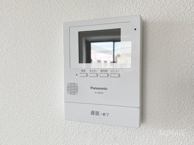 グランパレス堀口のセキュリティ|安心のモニター付きインターホン！