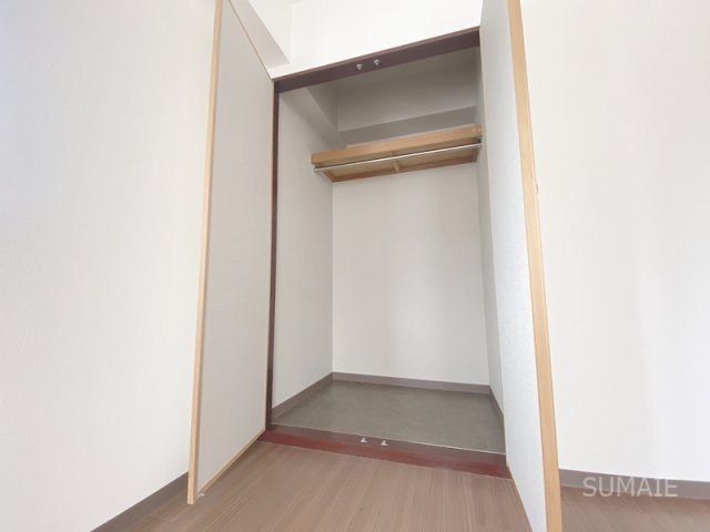 グランパレス堀口の収納|上部まで収納できます！