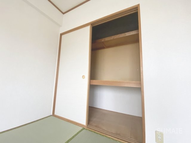 グランパレス堀口の収納|押入れ収納！