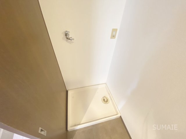グランパレス堀口の洗面所|室内洗濯機置き場です！