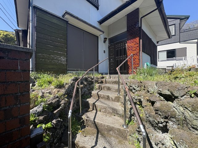 中古戸建の玄関