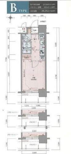 Citta・Vista神戸下山手通の間取り