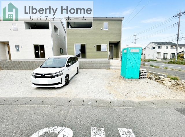 龍ケ崎市白羽第11　新築戸建　2号棟の駐車場