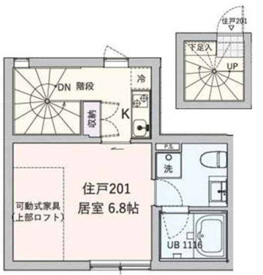 【間取り】 | ANNEX・SHIN-EKODA