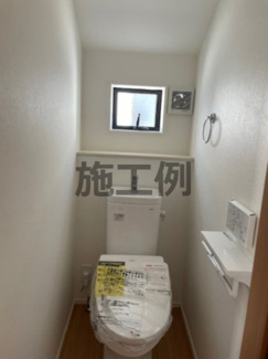 【トイレ】 | 横浜市戸塚区上矢部町　新築戸建て　全２棟　今回販売1棟 | 施工例